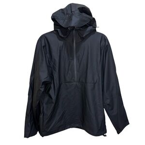 Rains Men's Anorak Jacket - Black Size S